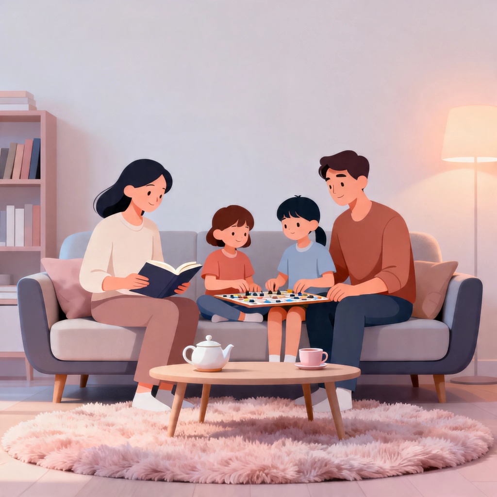 Večerni rituali za srečno družino